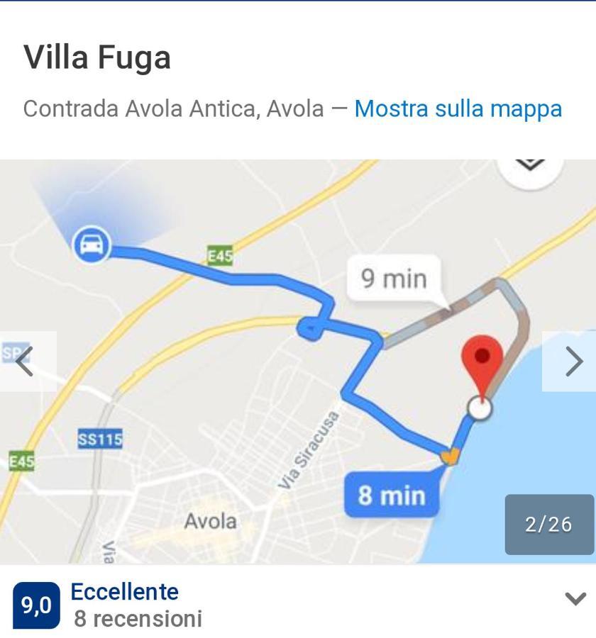 Villa Fuga Авола Экстерьер фото